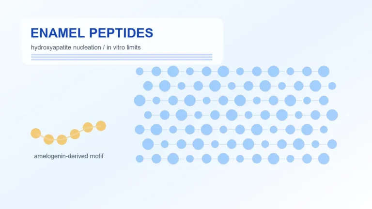 Enamel Peptide Biomineralization: Amelogenin-Derived Models and In Vitro Limits - Adria research article image