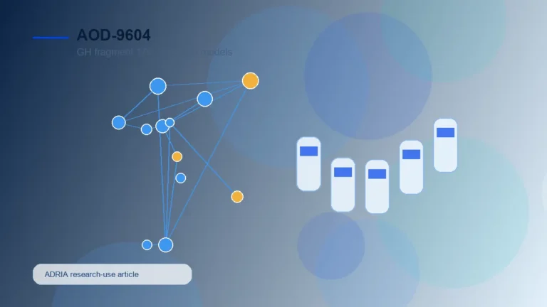 AOD-9604 Research: GH Fragment 176-191, Lipid Models, and Evidence Limits - Adria research article image