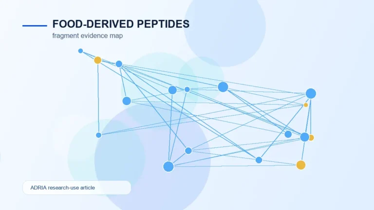 Food-Derived Peptides in Research: Bioactive Fragments, Digestion, and Evidence Limits - Adria research article image