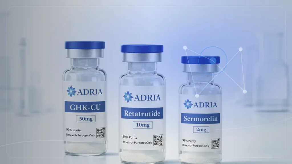 GHK-Cu in Research: Copper-Binding Peptide Models, Matrix Signaling, and Limits - Adria research article image
