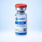 GLOW research-use-only product vial from Adria Science