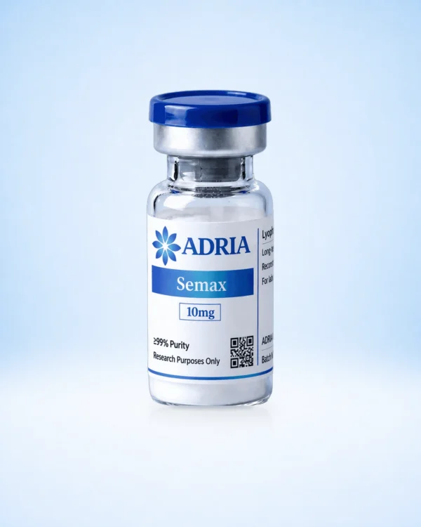 Semax research-use-only product vial from Adria Science
