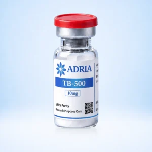 TB-500 research-use-only product vial from Adria Science
