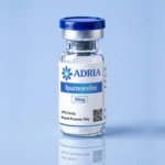 Ipamorelin research-use-only product vial from Adria Peptides
