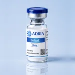 Selank research-use-only product vial from Adria Peptides