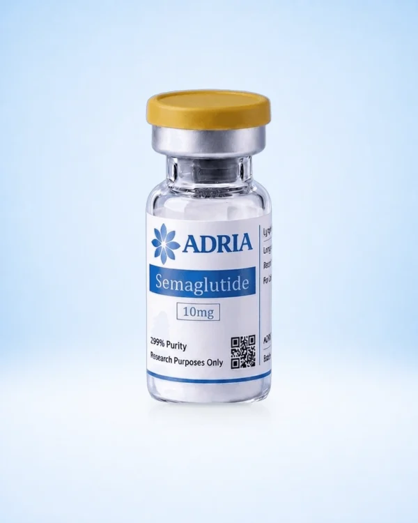 Semaglutide 10mg research peptide vial