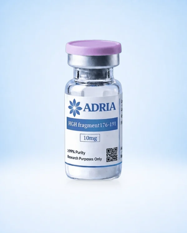 HGH Fragment 176-191 10mg research peptide vial
