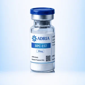BPC-157 research-use-only product vial from Adria Science