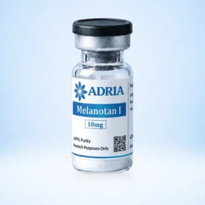 Melanotan-1 research-use-only product vial from Adria Science