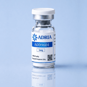 AOD9604 5mg research peptide vial