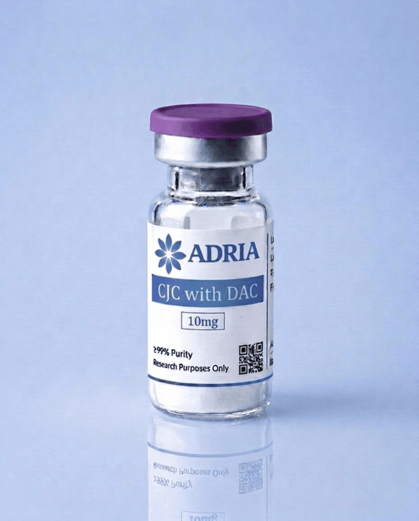CJC-1295 with DAC 10mg research peptide vial