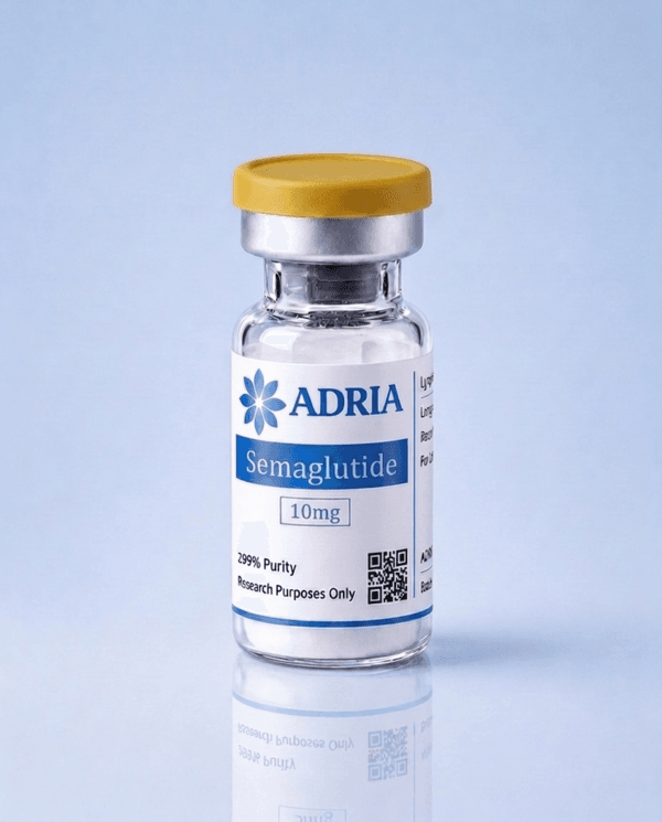 Semaglutide 10mg research peptide vial