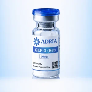 GLP-3 (Ret) 10mg research-use-only product vial from Adria Science
